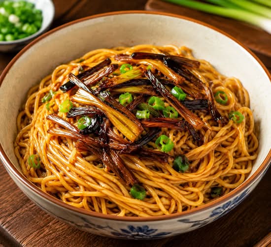 🍜 Scallion Oil Noodles 葱油拌面